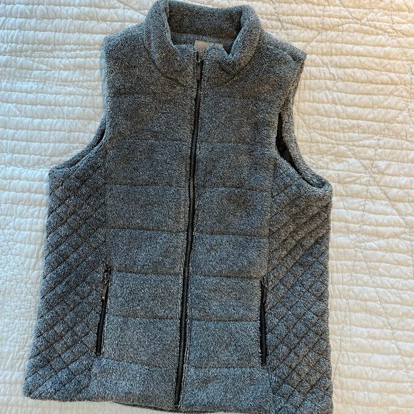 New LEMON TART Skyros Textured Fleece Vest - Picture 6 of 9